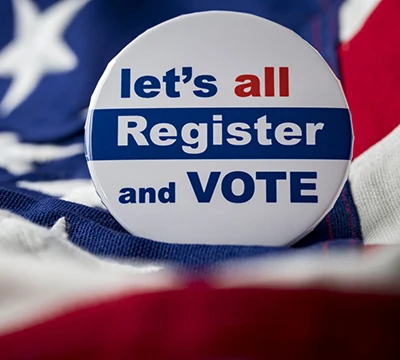 Let's all register and vote