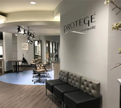 protege salon reception area