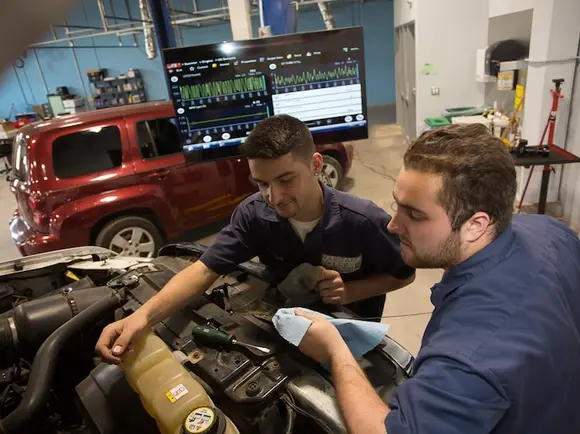 automotive technology rvcc student