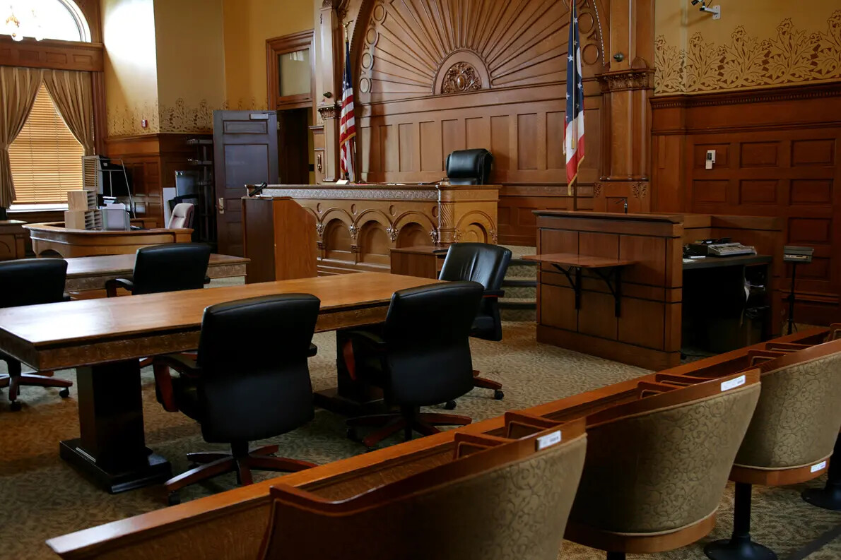 courtroom interior