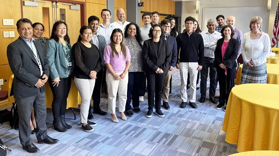 standing group of Sanofi mentors and mentees