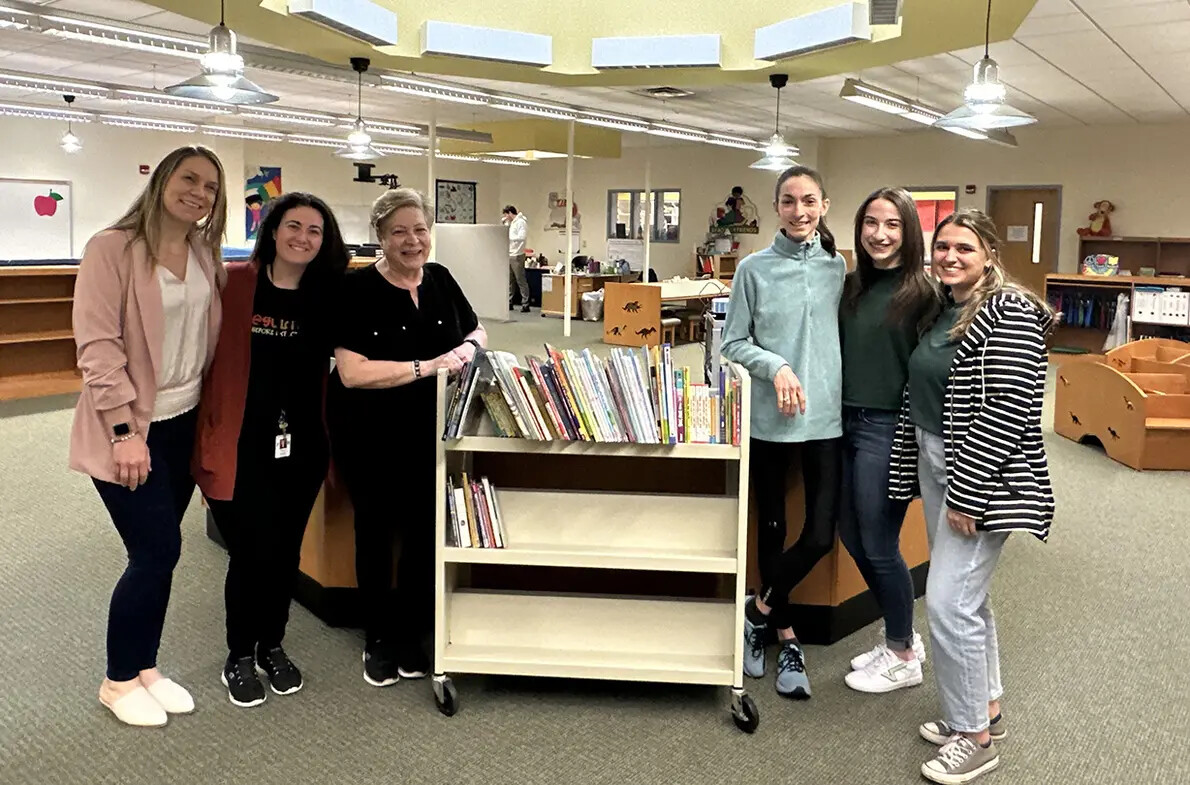 sotaa book drive at library