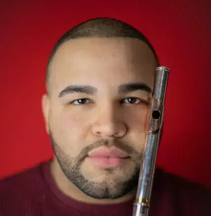 darwin cosme-sanchez with flute