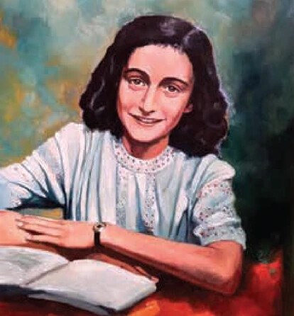 image from Anne Frank exhibit