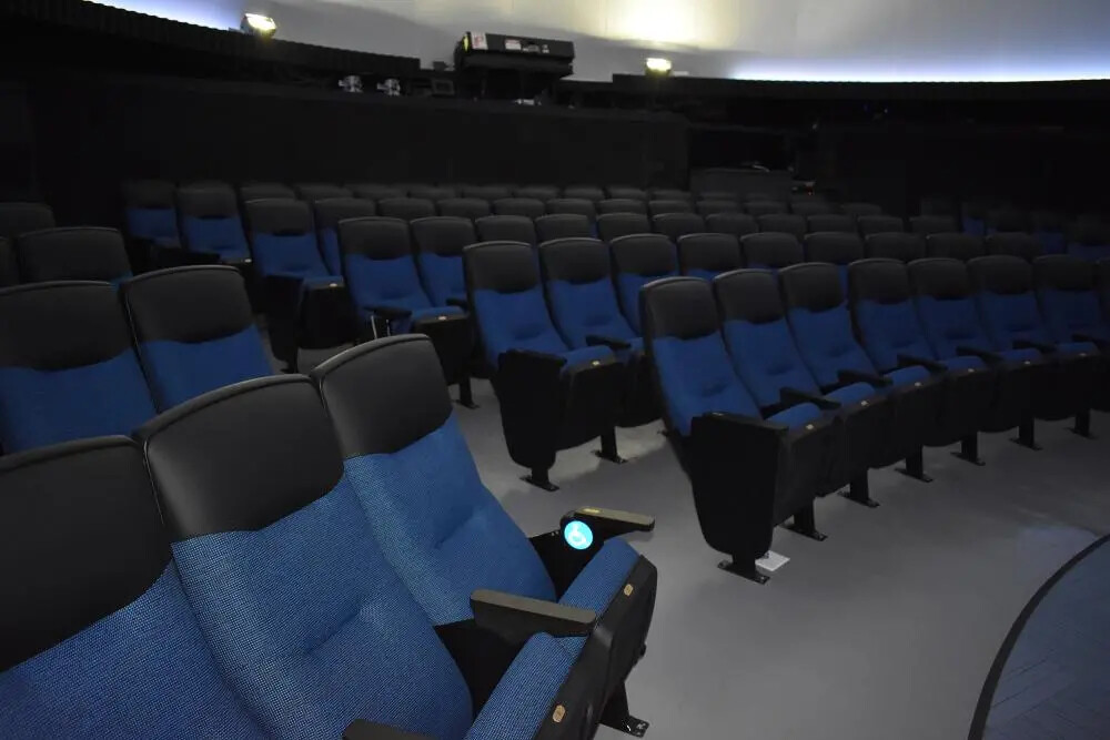 renovated planetarium seats