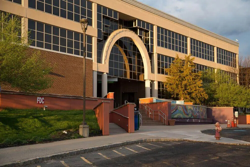 Front of RVCC exterior with arches