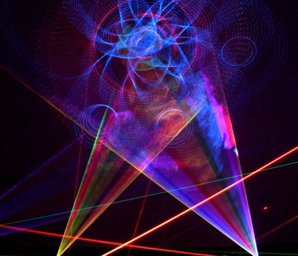 laser show image