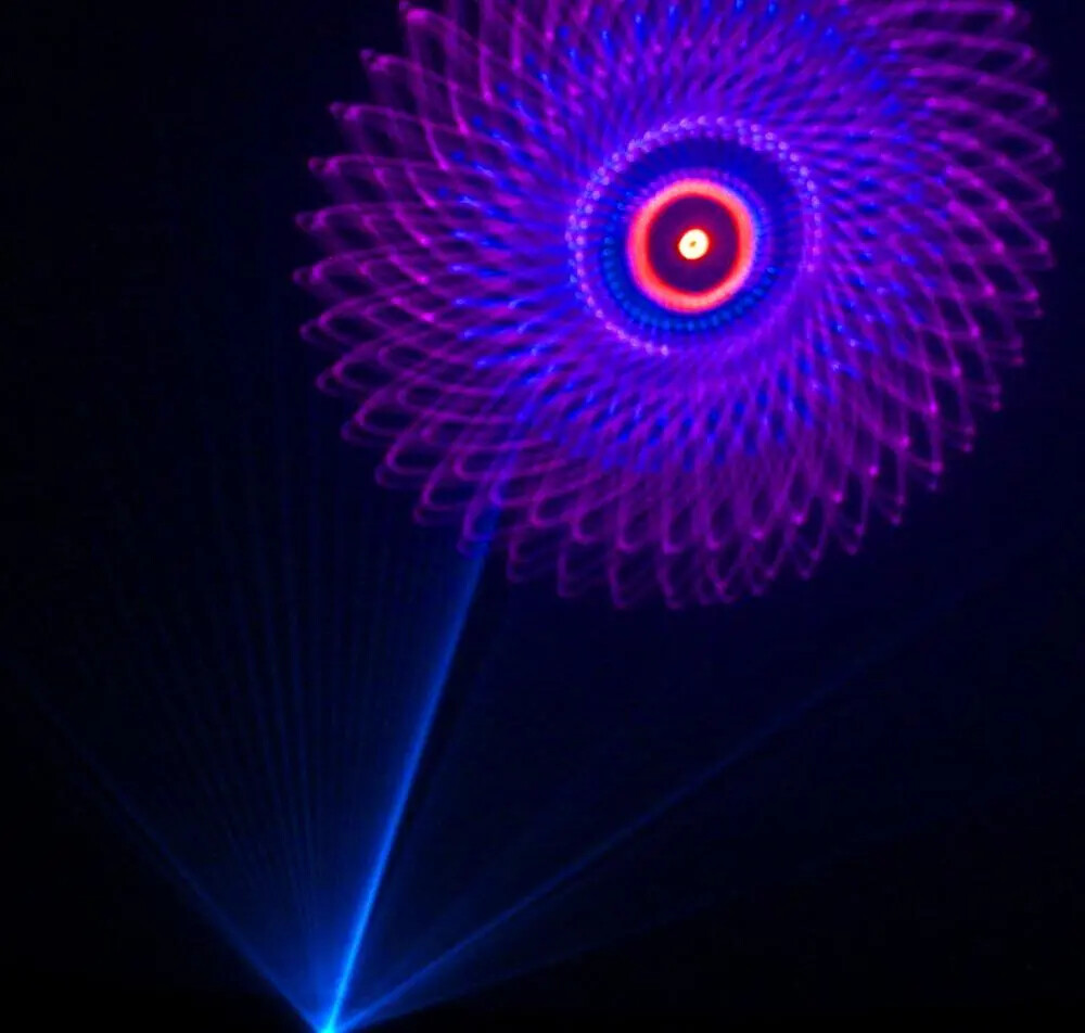 laser image swirl