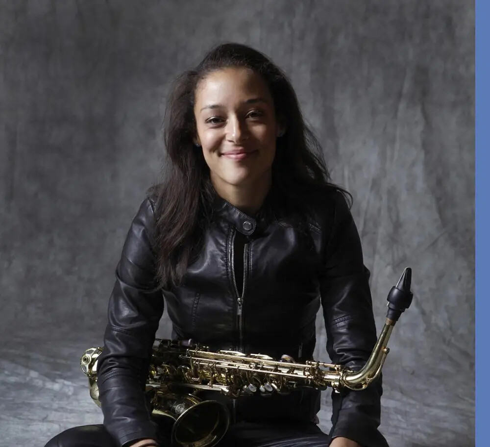 vanessa collier with sax