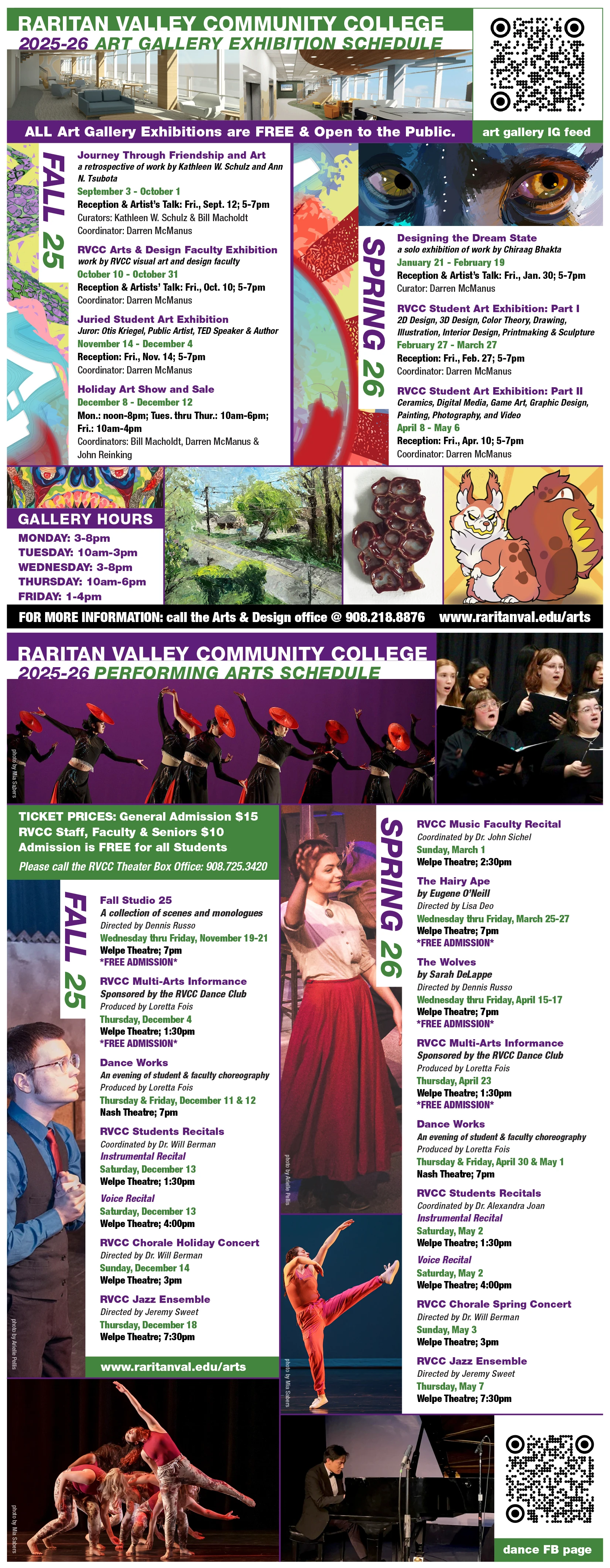 Arts and Design Events Calendar
