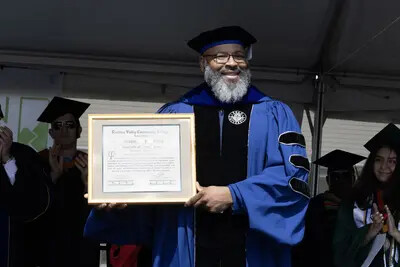 kareem mckenzie with honorary degree