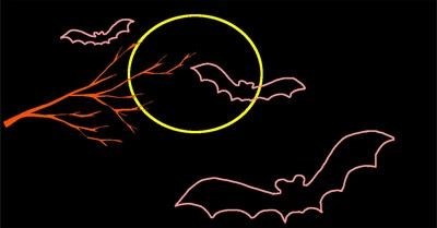 bats laser image