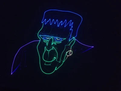 frankenstein laser image