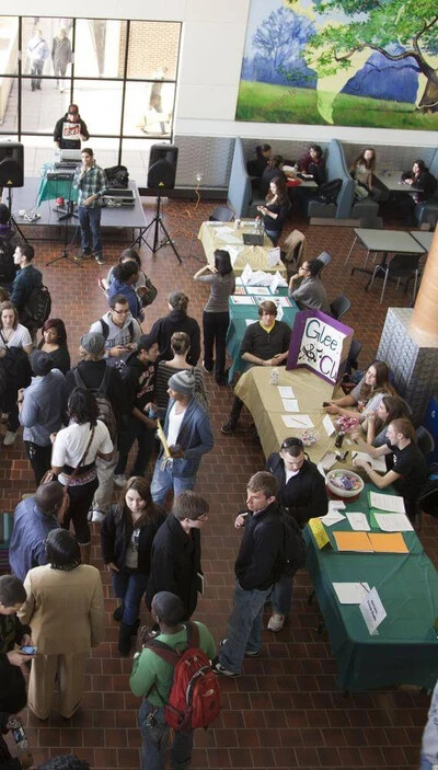 lobby of rvcc students