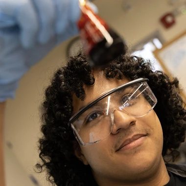 guy in chemistry class